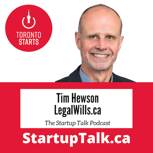 Listen to the Startup Talk podcast about LegalWills.ca