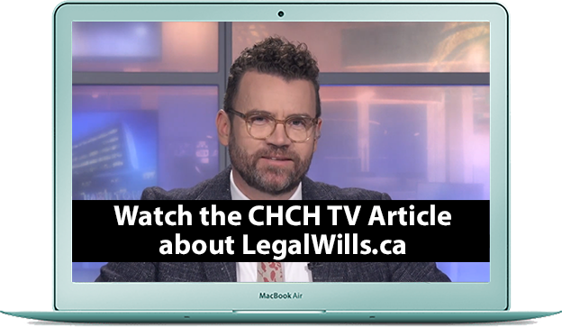Watch the CHCH TV interview with Tim Hewson, LegalWills.ca